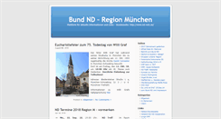 Desktop Screenshot of nd-muenchen.de